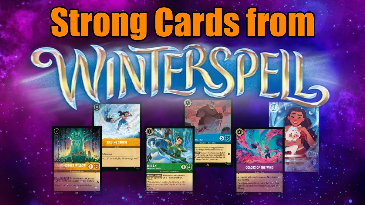 Карты из Lorcana Winterspell, меняющие мету.