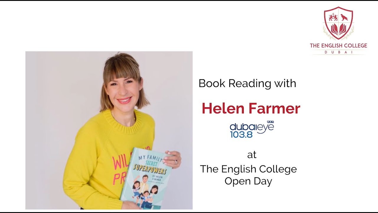 The English College | Dubai - Author Book Reading with Helen Farmer