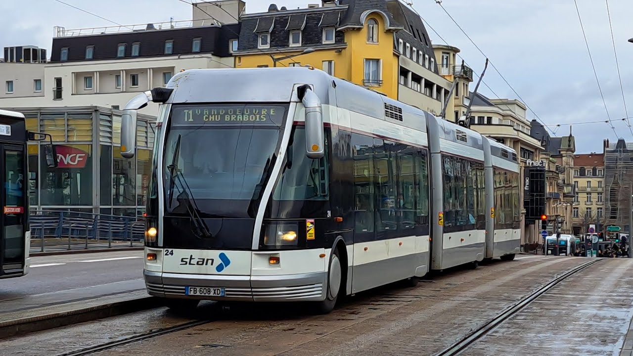 Tramway TVR de Nancy