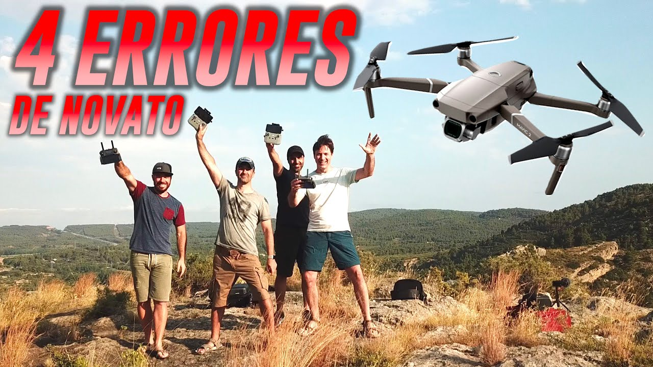 4 ERRORES de PRINCIPIANTES! Pilotos de DRON, NO HAGÁIS esto!!!