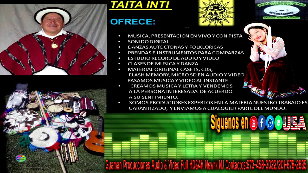 🔴 WASIYU TAITA INTI EXITOS 1995 👉👍💓🎧🎤🎹🎻🎸🪕🥁💓▶🔊👈