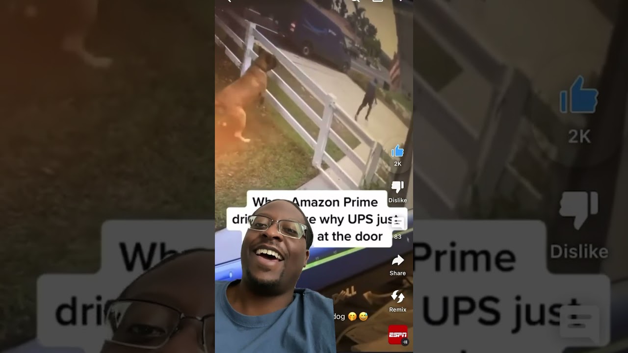 Delivery Men Have it The Worst 😭 #shorts #deliveryman #deliverydriver #bigdog #shortsvideo #dog