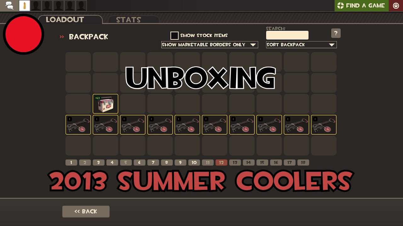 🔴 TF2 Summer 2013 Cooler Unboxing | Red