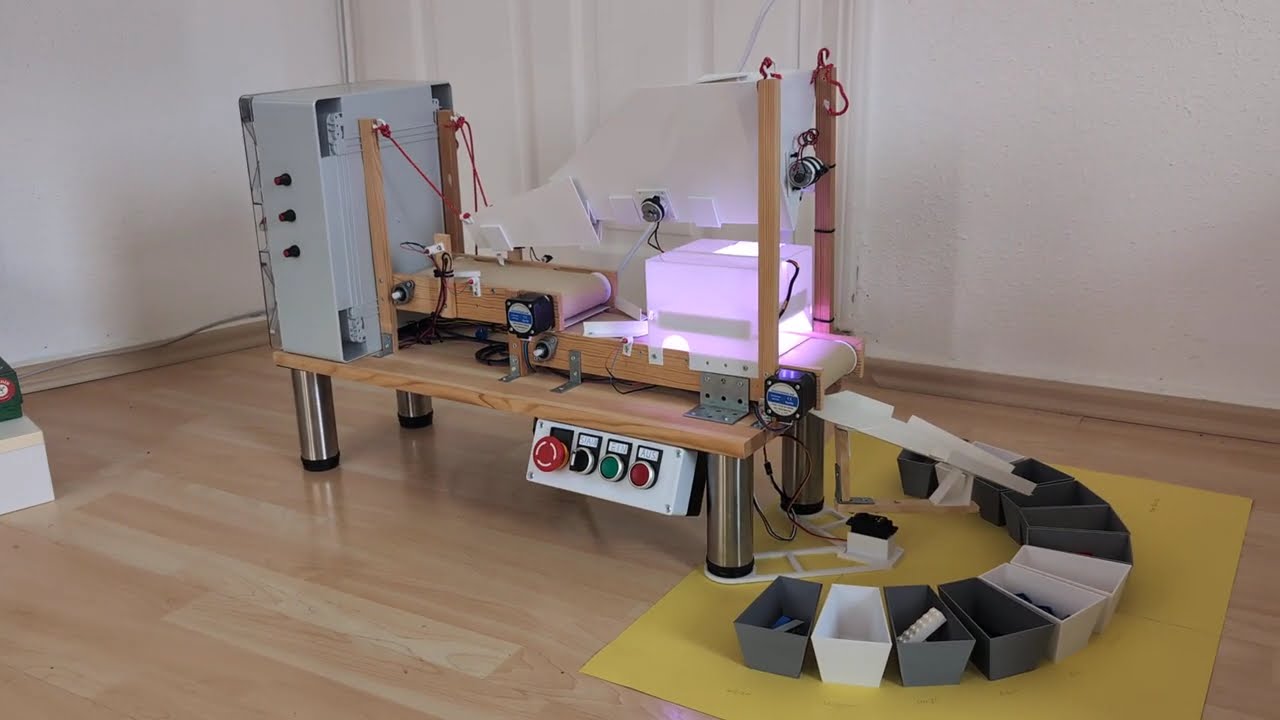 Automatic LEGO Sorting machine - using Raspberry PI / OpenCV