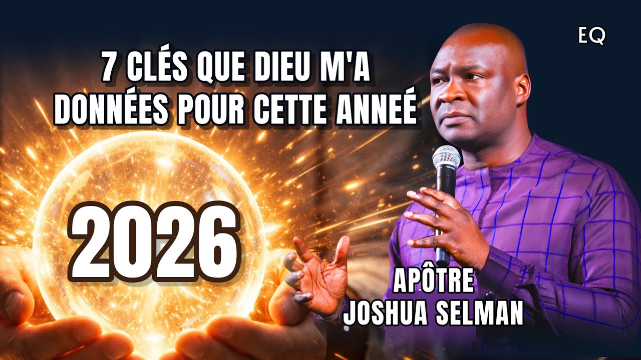URGENT!!! Les clés de la réussite pour cette année 2026 | Apôtre Joshua Selman