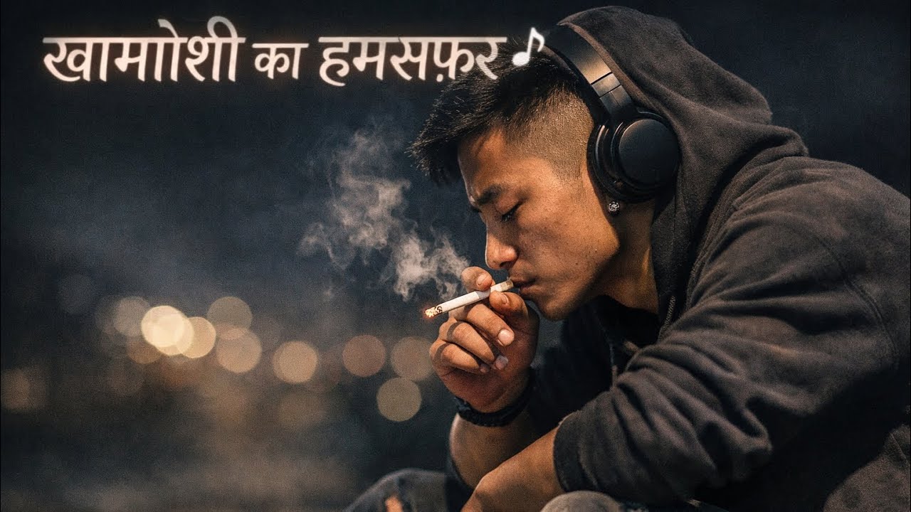 “खामोशी का हमसफ़र 🎶 | Hindi Slowed Reverb | Broken Heart Song | Alone Vibes”#HindiSlowedReverb