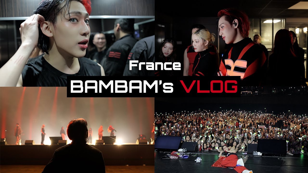 2023-2024 BamBam THE 1ST WORLD TOUR [AREA 52] in Paris, France | BB Vlog