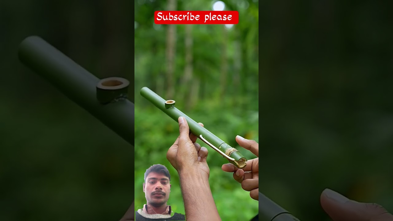 DIY Bamboo Slingshots with Slingel Bamboo stick 