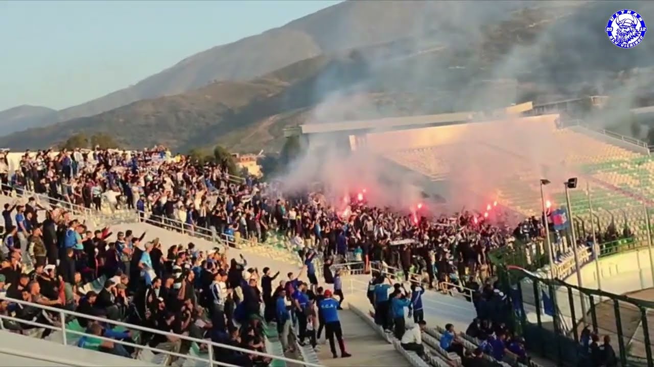 Ultras Blu Vichingo - PyroShow (RCA - Usmb) 'Derby Coupe D'Algérie'