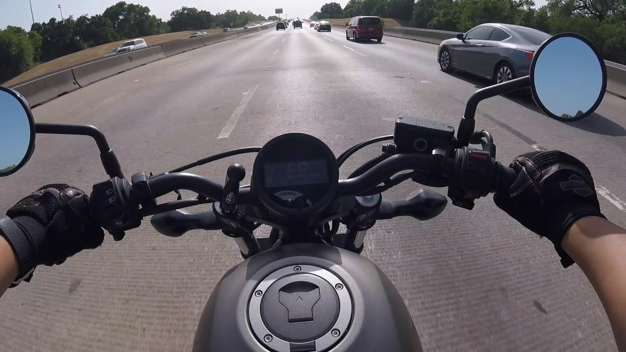 Honda Rebel 300 Texas Highway Daily Commute