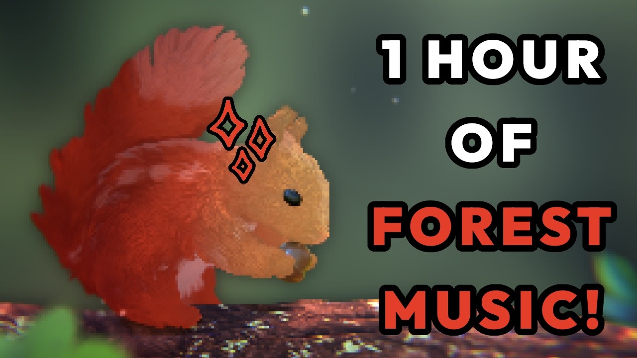 FOREST MUSIC | 1 HOUR of music for woodland critters and other deciduous dwellers