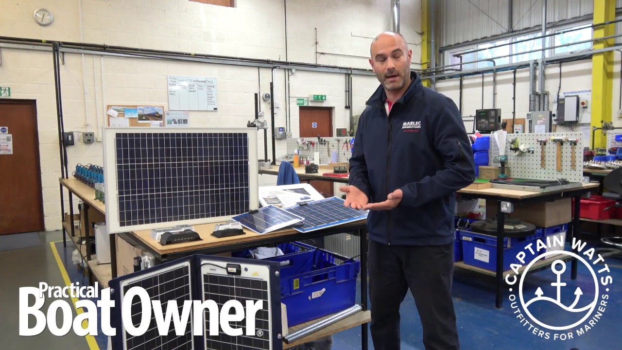 Introduction to Solar Energy & Solar Panels for your boat with Marlec