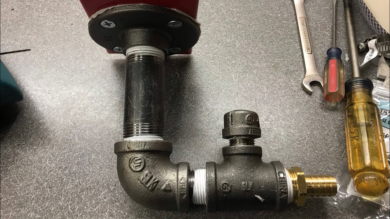 Metering gravity feed for harbor freight media blasting cabinet under $50