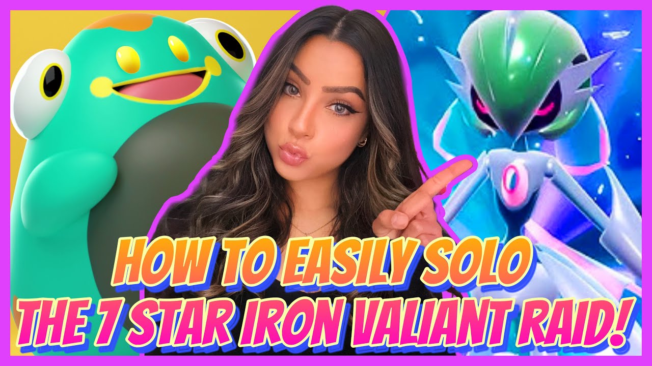 Как легко пройти в одиночку рейд Iron Valiant на 7 звёзд! | Pokemon Scarlet & Violet