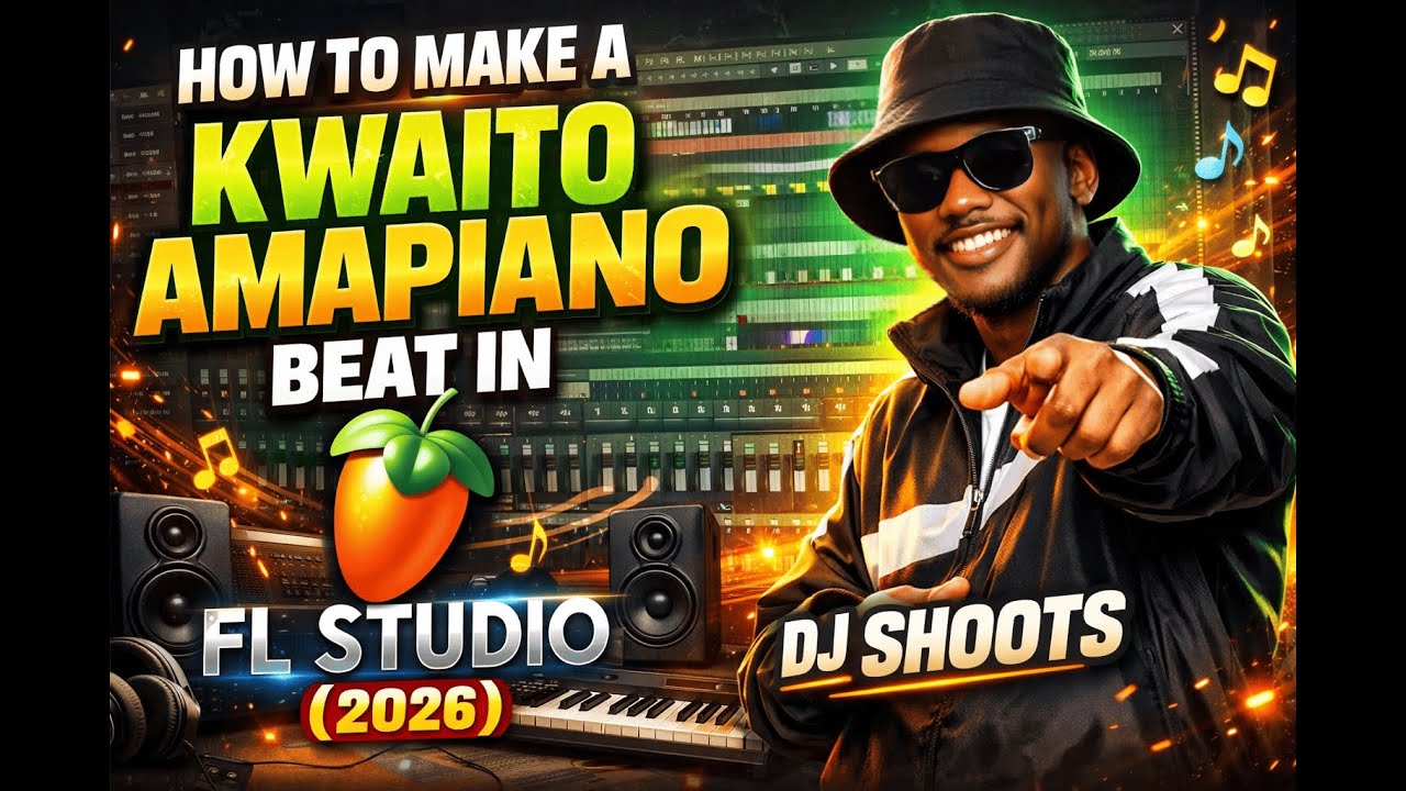 How to make a Kwaito Amapiano Beat 2026 (DJ Shoots)
