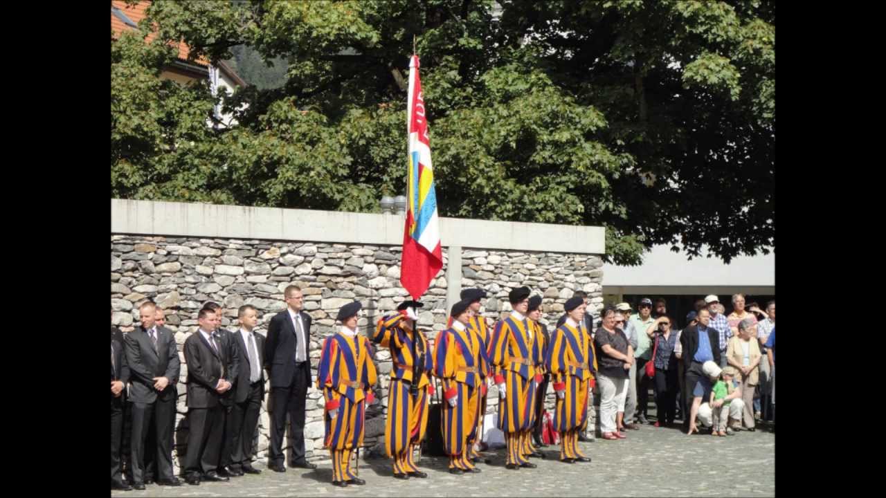 Cumpagnia da Mats - Besuch Schweizer-Garde