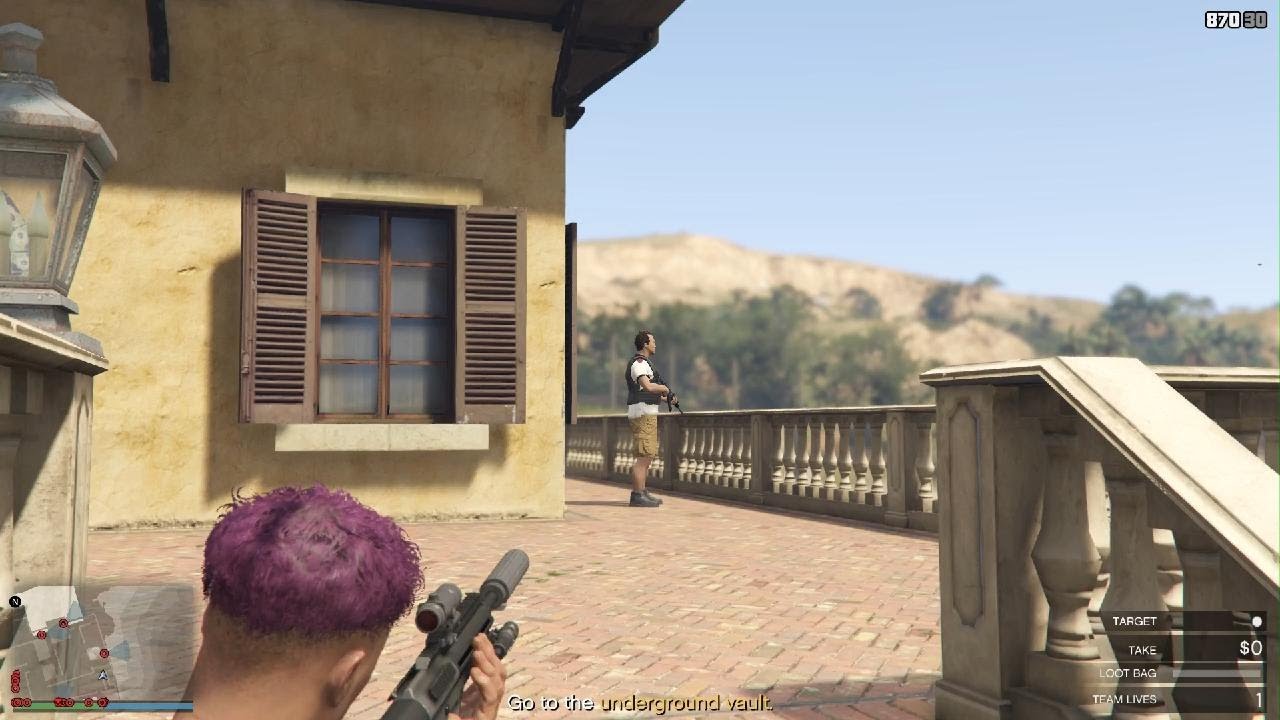 Tehdään cayo periko heist gtaassa!