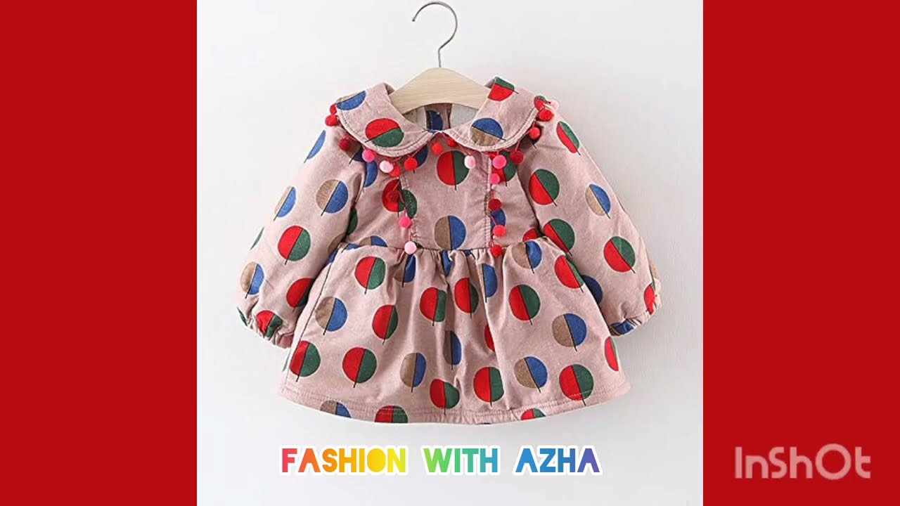Winter Baby Frock Design With Full Sleeves|Baby Frock Designs 2026 For Winter