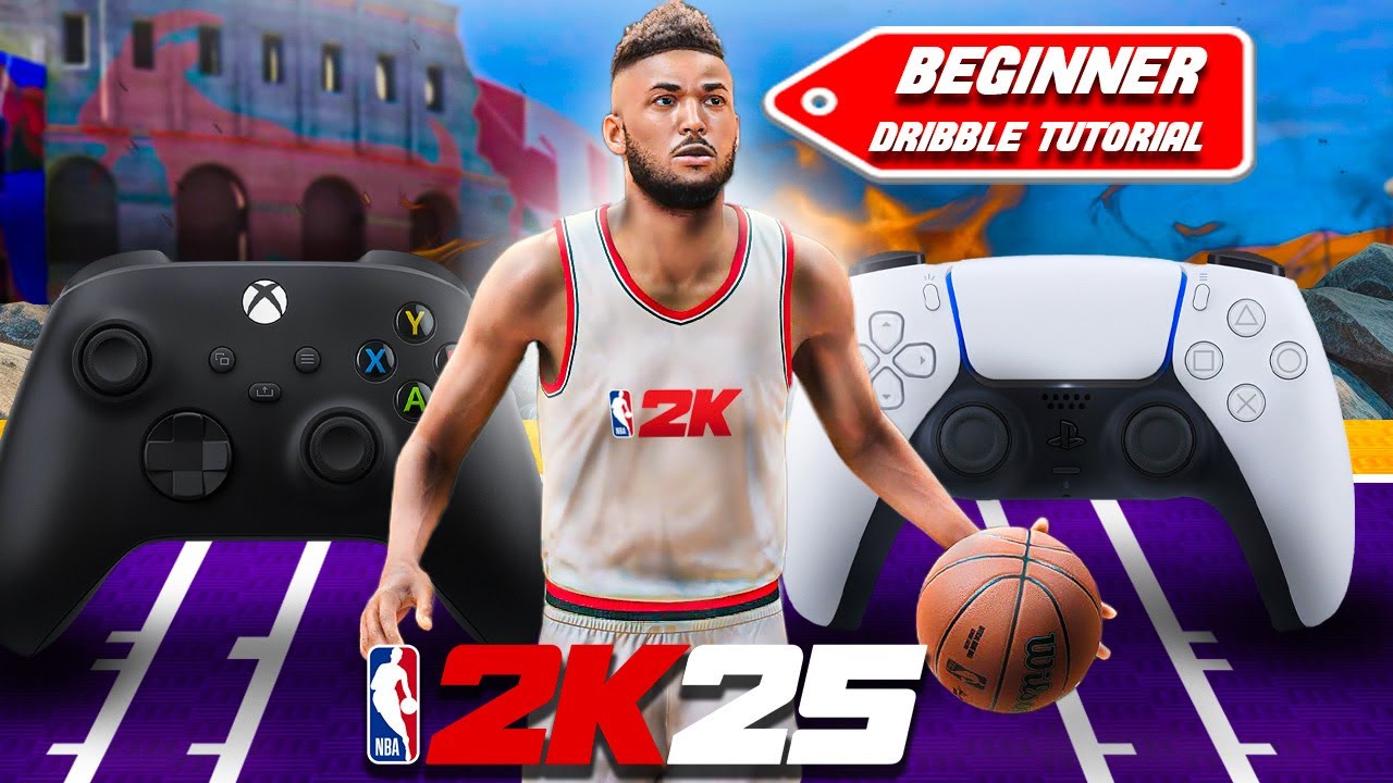 ЛУЧШИЙ УРОК ПО ВЕДЕНИЮ МЯЧА в NBA 2K25😈..научитесь ВЕСТИ МЯЧ МЯЧ МГНОВЕННО!!