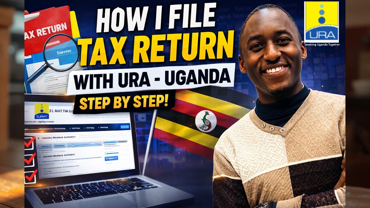 HOW I FILE TAX RETURN WITH URA  UGANDA  STEP BY STEP! #tax