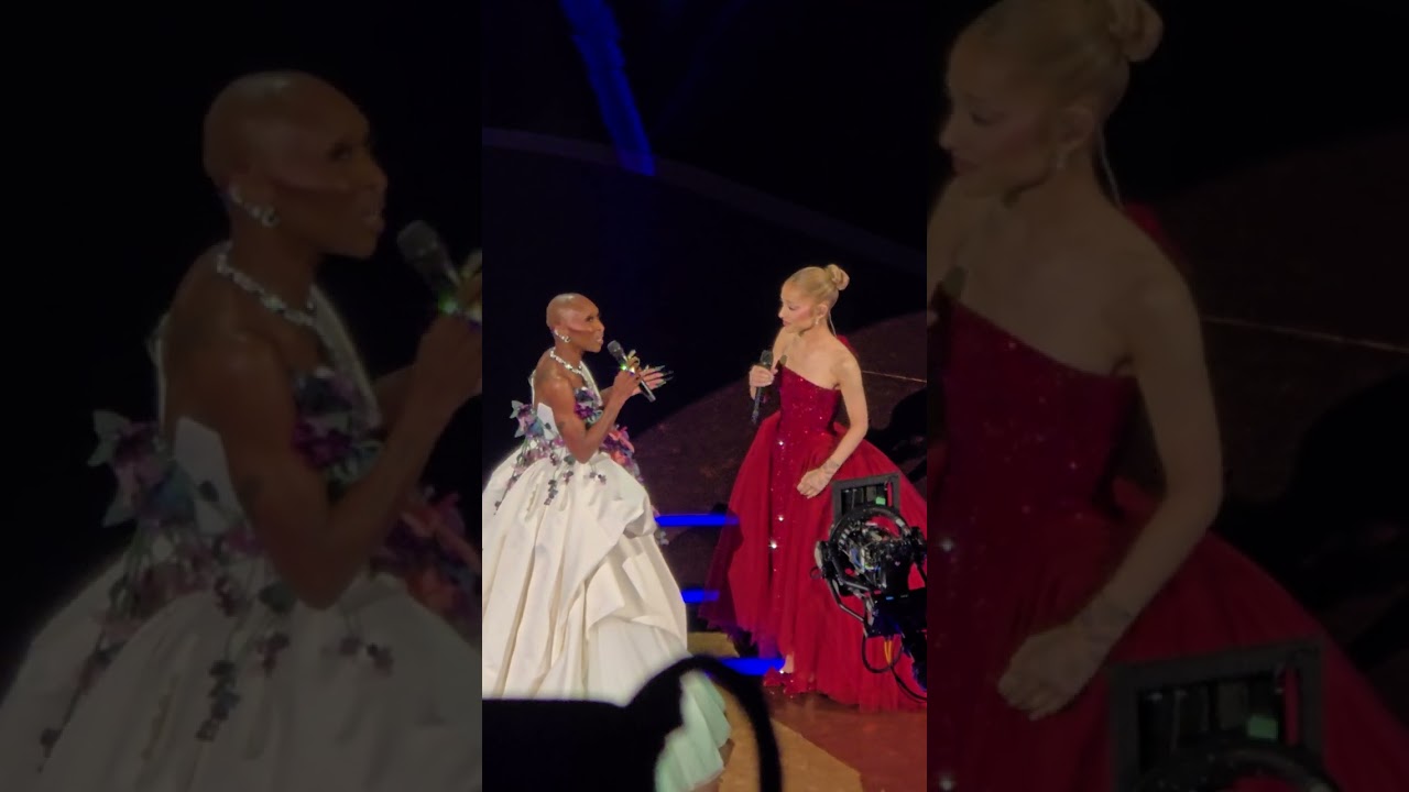 Ariana Grande and Cynthia Erivo Perform at the Oscars - An All Time Opener
