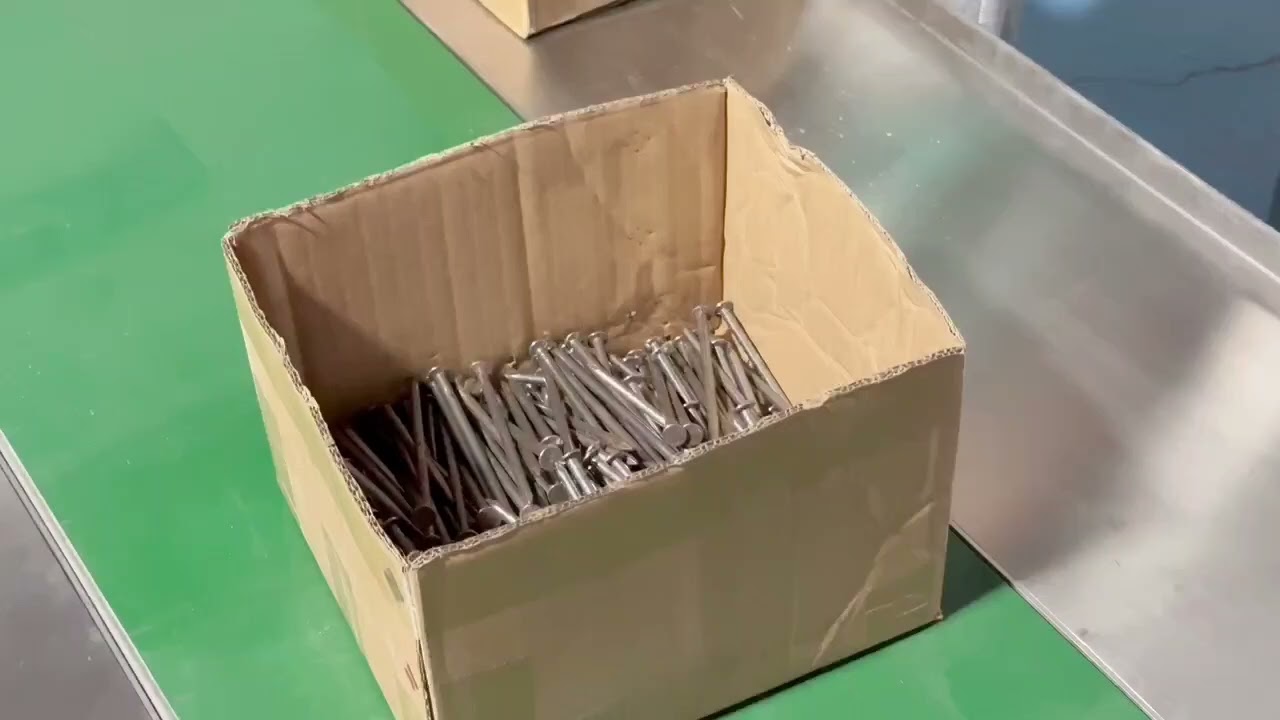 Fully Automatic Wire Nail Making Packing Line | Nail Making Machine with Packaging line