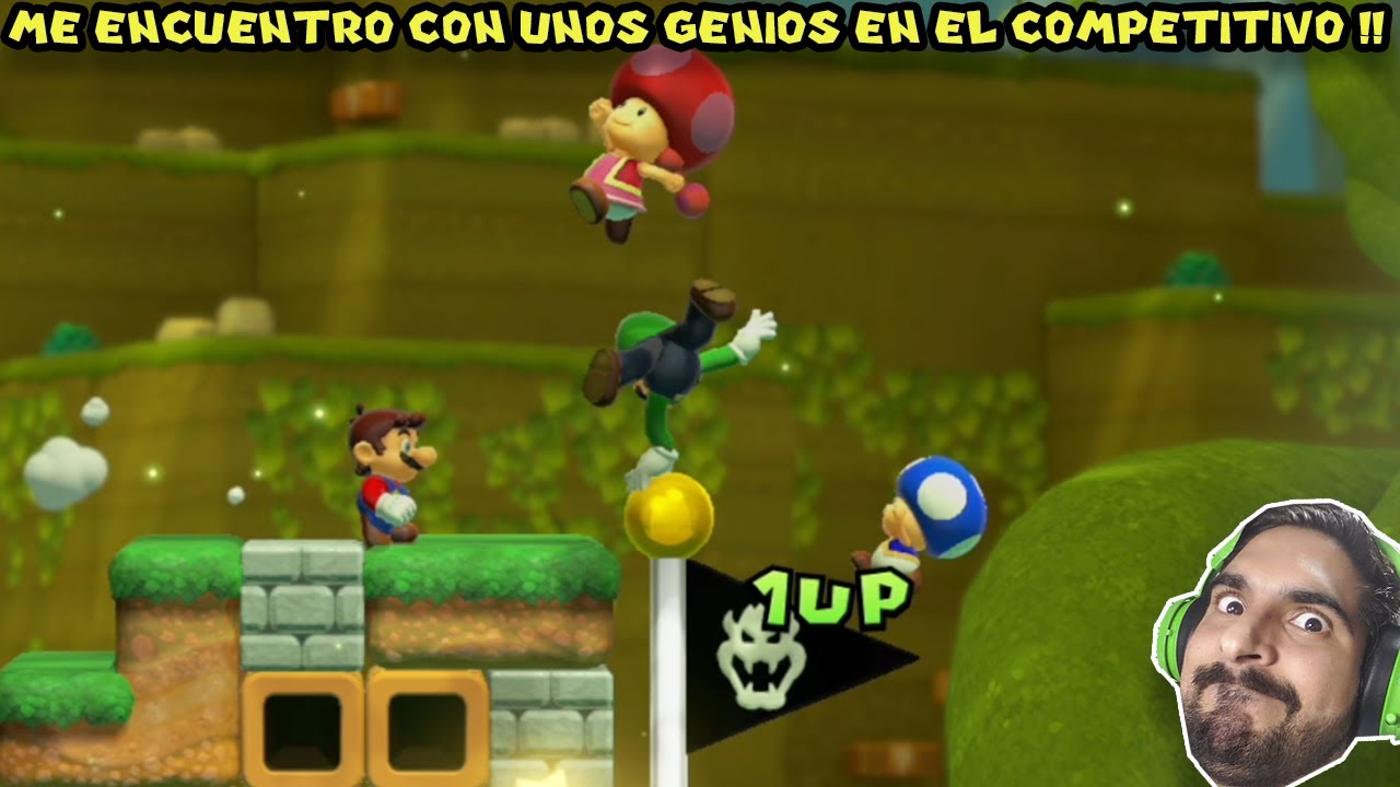 ME ENCUENTRO CON UNOS GENIOS EN EL COMPETITIVO !! - Mario Maker 2 Competitivo con Pepe el Mago (#26)