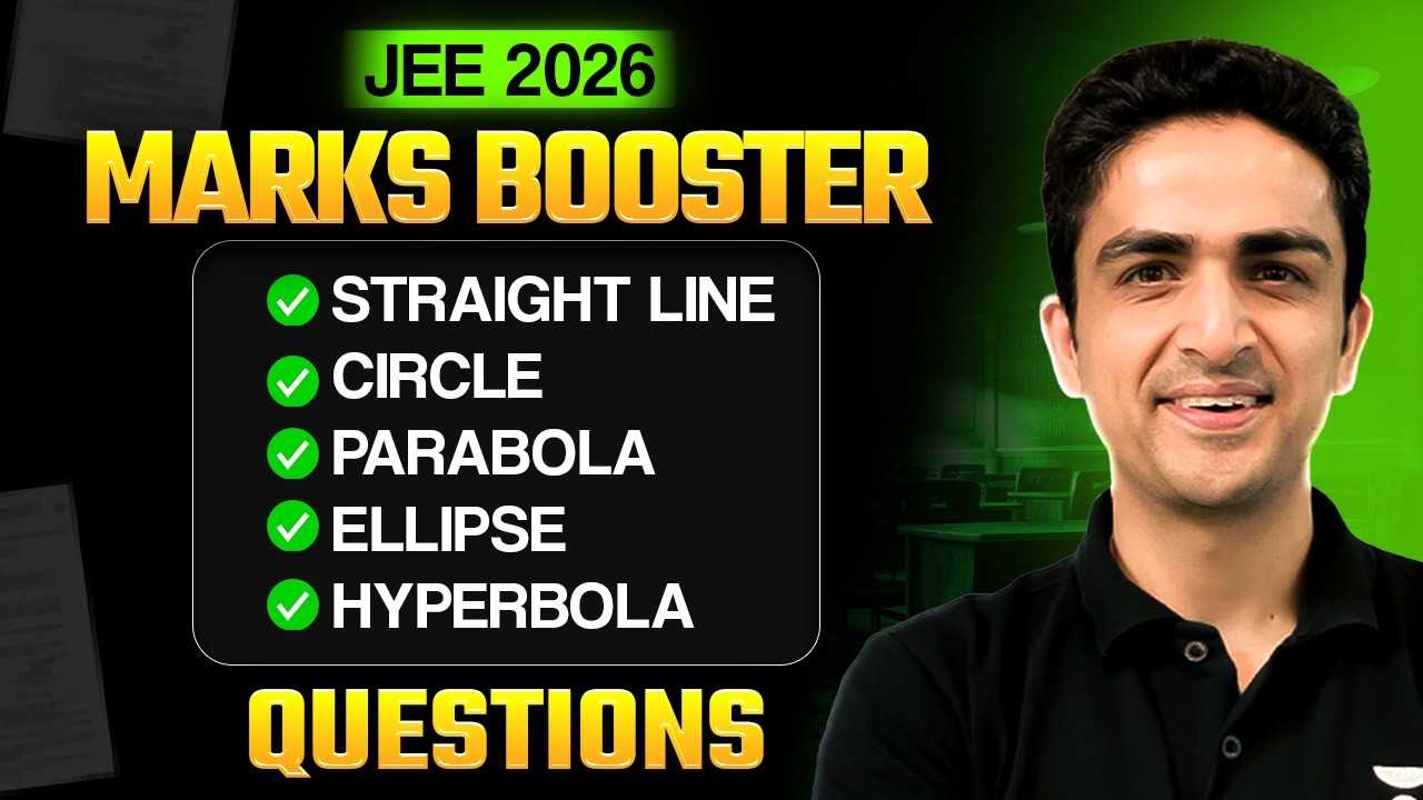 ONE STREAM for Coordinate Marks Booster Questions | JEE 2026
