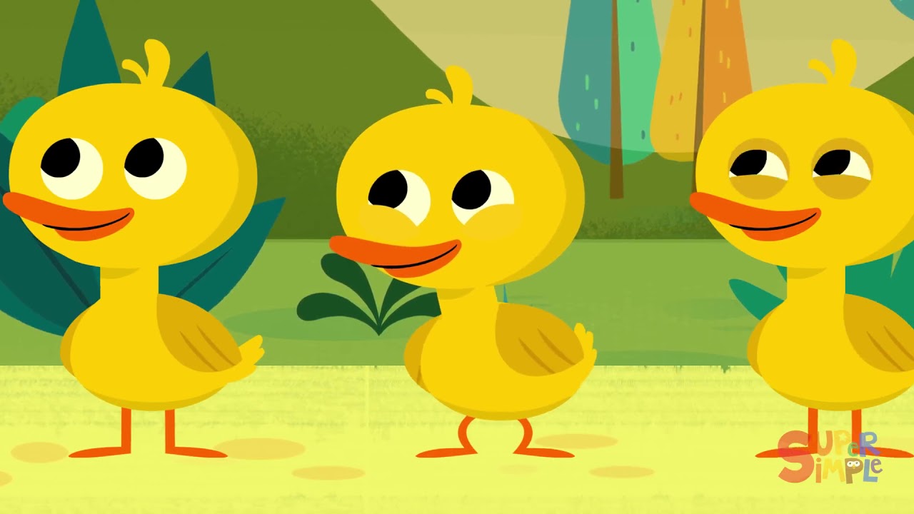 fld 5 Little Ducks| Kids Songs | Super Simple Songs- 1 hr