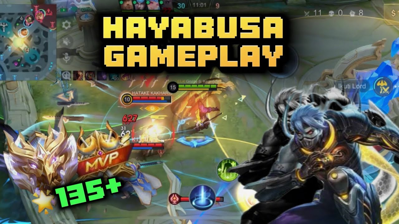 HAYABUSA VS FANNY❗️SOLO RANK DI RANK IMORTAL