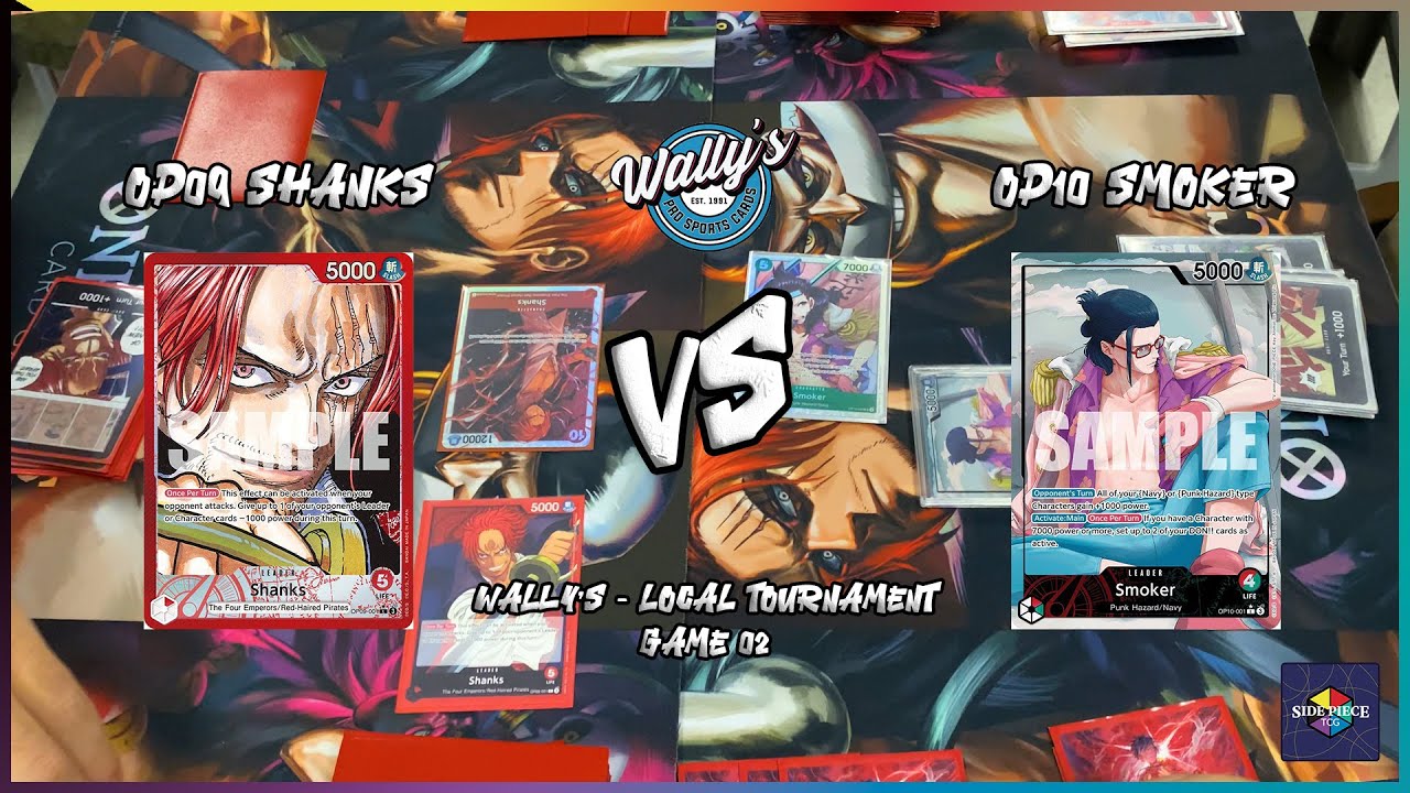 [OP11] Locals at Wally's OP10 Smoker vs OP09 Shanks | Game 2