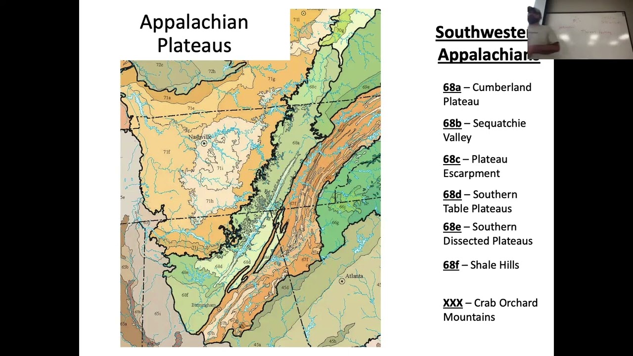 Cumberland Plateau Southwestern Appalachians Ecoregion
