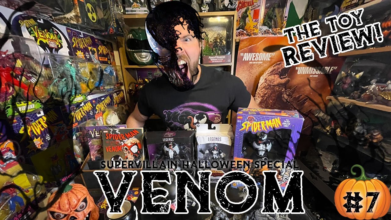 VENOM Toy History - Supervillain Halloween Series