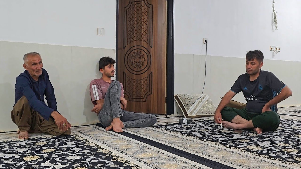 Father came home. Conversation with father about going to Shokoofeh's proposal for Hatem.