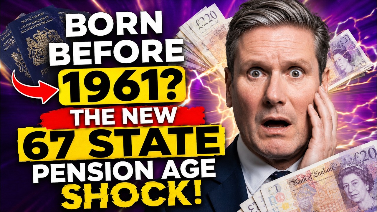 📌 BORN BEFORE 1961? The New 67 State Pension Age Shock