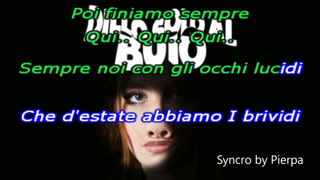 DILLO SOLO AL BUIO - Elisa Karaoke Devocalizzato