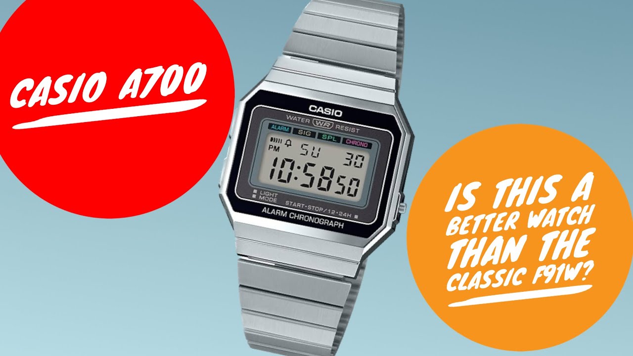 Casio A700. Better than the F91W but is it as cool?