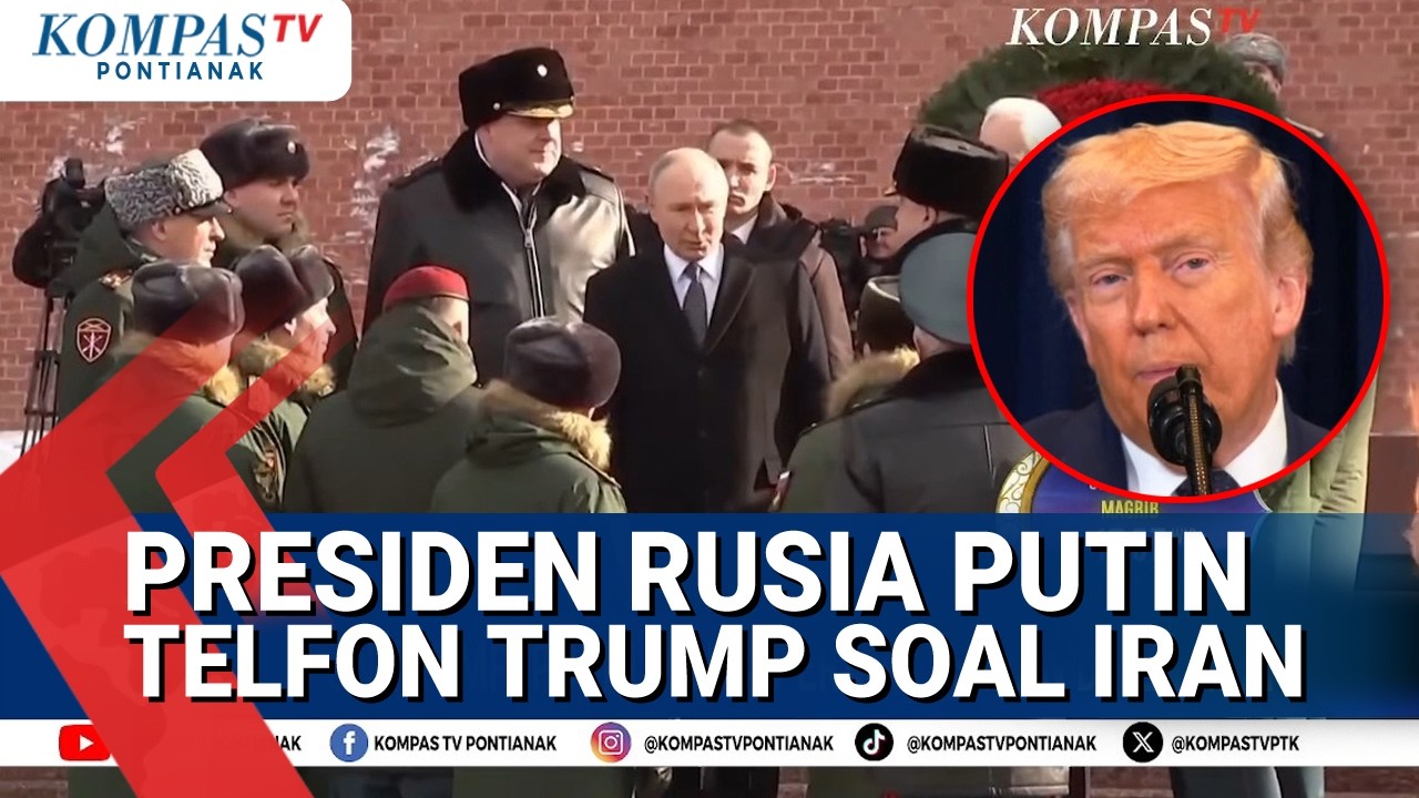 Presiden Rusia Putin Telepon Trump Minta Perang AS-Israel VS Iran Dihentikan, ini Jawaban Trump