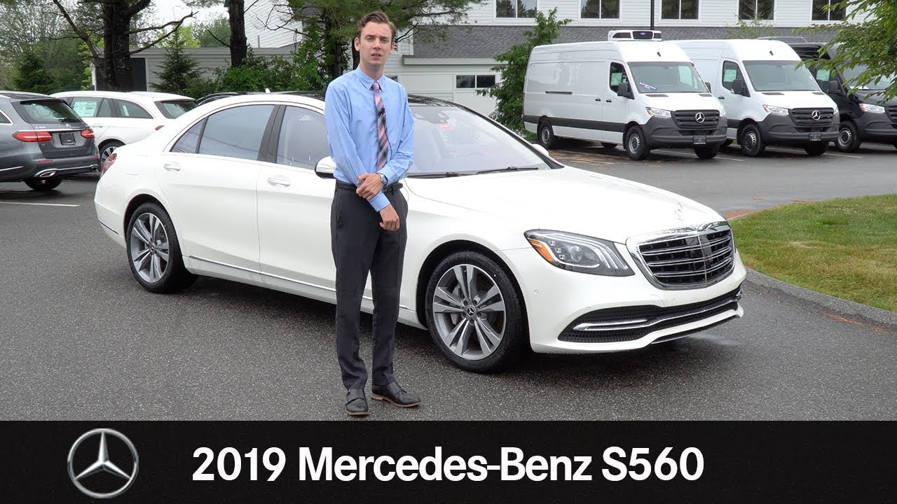 2019 Mercedes-Benz S-Class S560 4MATIC® tour with Spencer