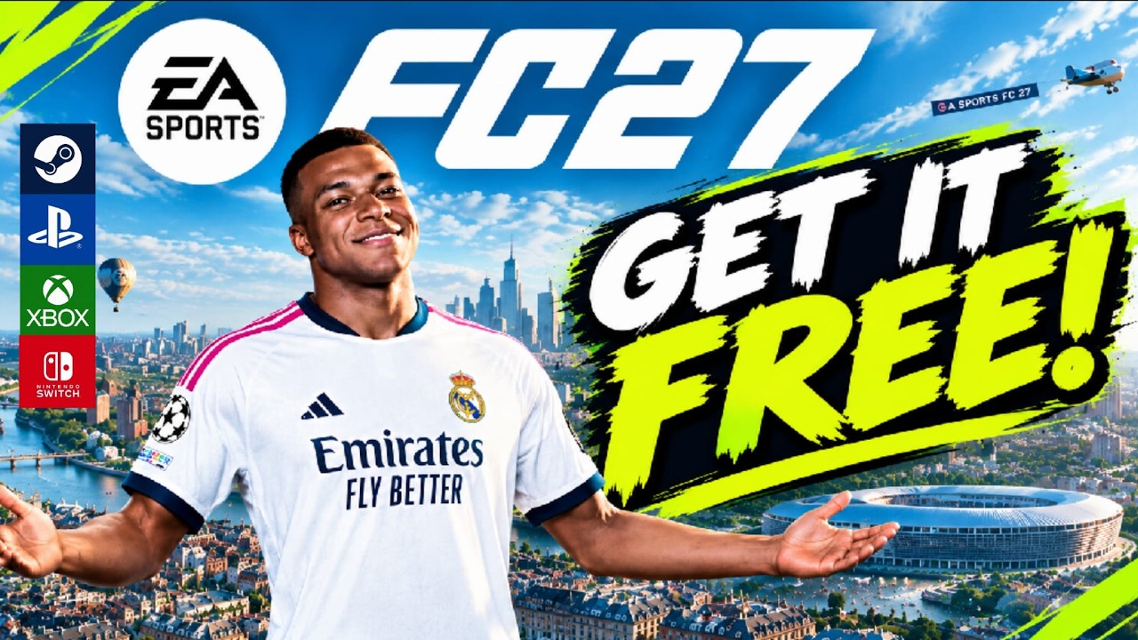 How to Get FC 27 for FREE! (PS5/PS4, Xbox, PC, Switch) ✅ EA SPORTS FC 27 Free Game  (100% Legit)⚽