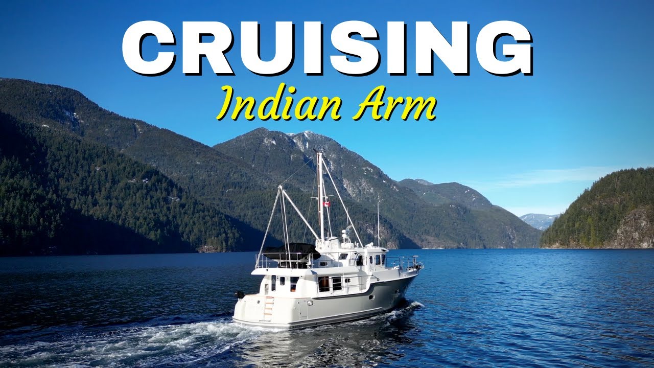 We're cruising up Indian Arm...a breathtaking FJORD just outside of Downtown Vancouver! [MV FREEDOM]