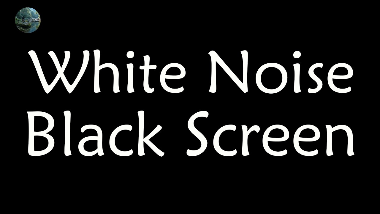 Live 24/7 No Ads | White Noise Black Screen | 12 Hours of Continuous Relaxation for Sleep and Focus