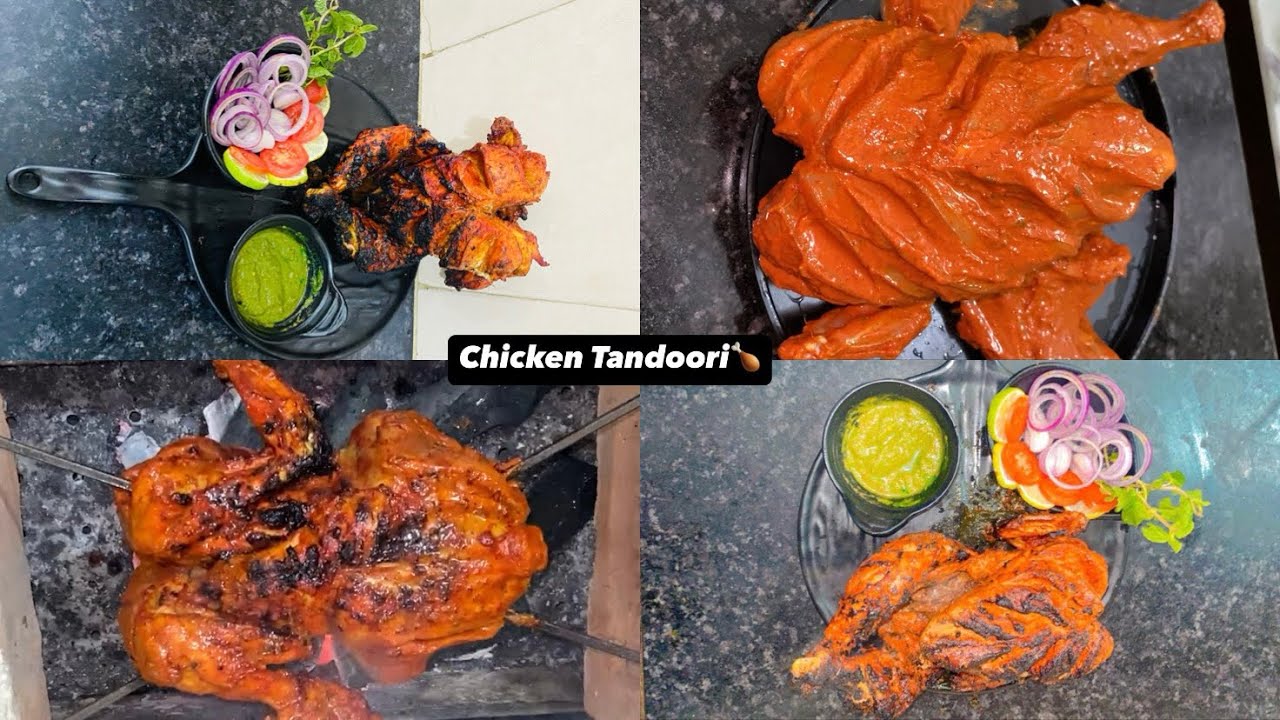 Full chicken tandoori recipe | How To Make Bar B Q | ghar ka desi khana