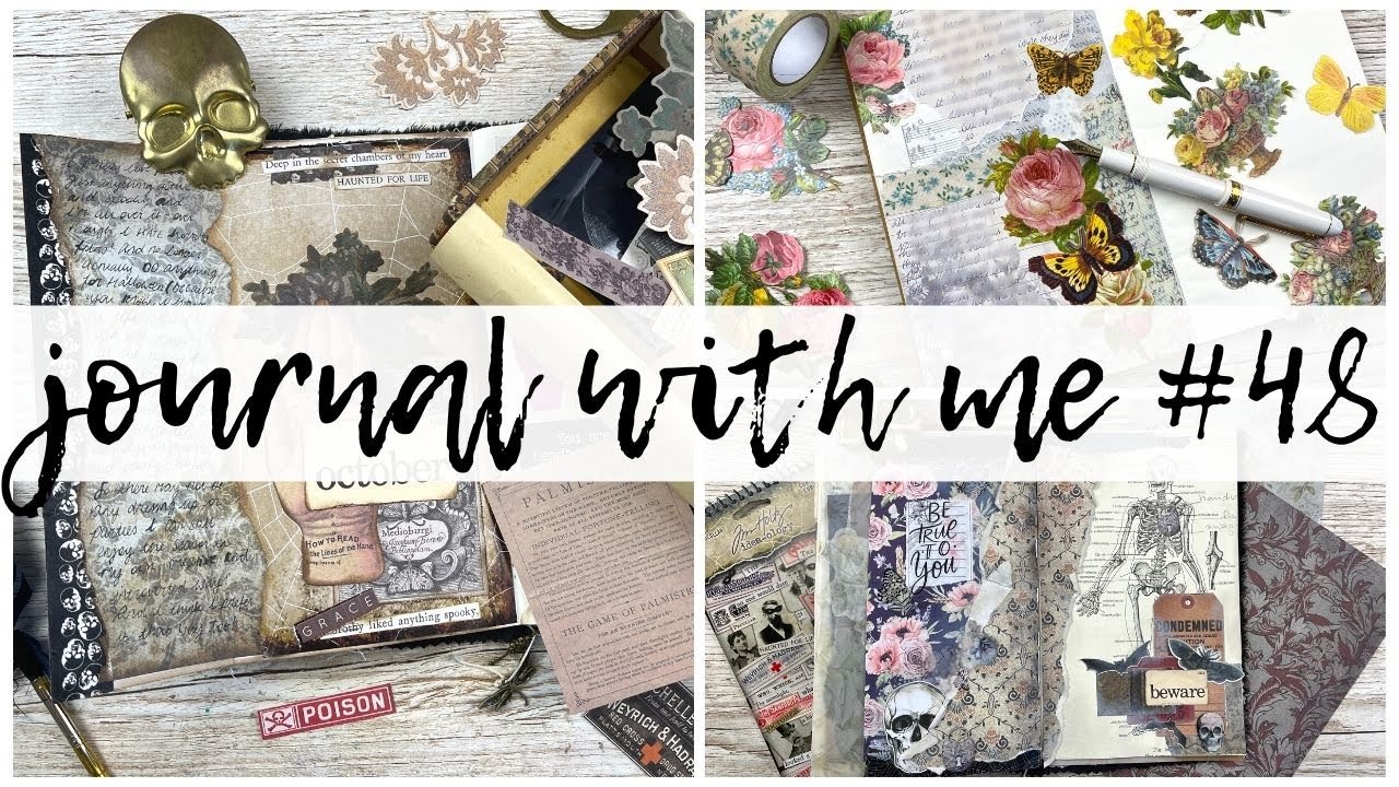 Journal with Me | 48 | Creative + Junk Journaling | ms.paperlover | 2021