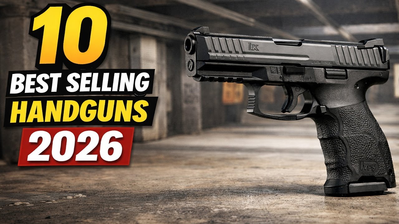 Топ-10 самых продаваемых пистолетов ноября 2025 года - Glock 43X сокрушает ВСЁ!