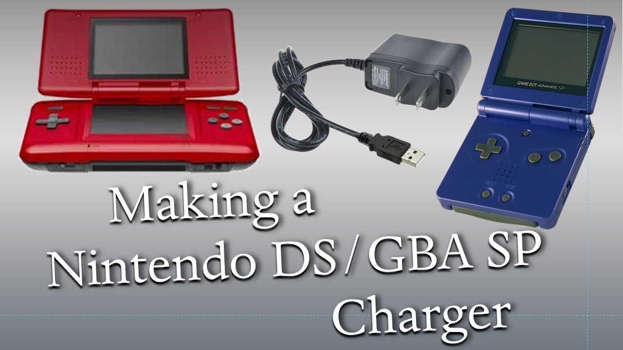 Making a Nintendo DS/GBA SP Charger