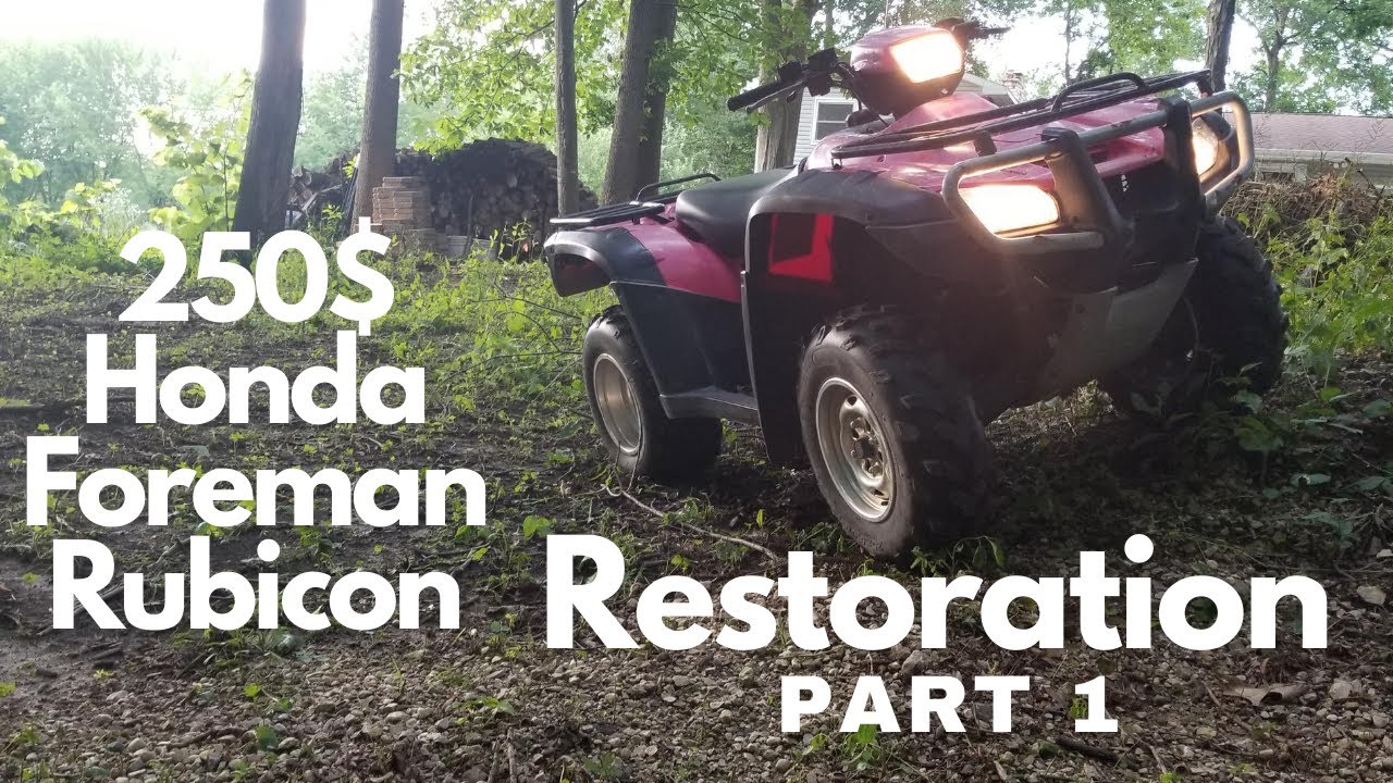 2006 Honda Foreman Rubicon (Restoration)