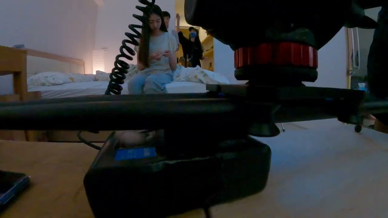 Behind the scenes where nothing is comfortable Asian couples showering cinematic lighting taped toge