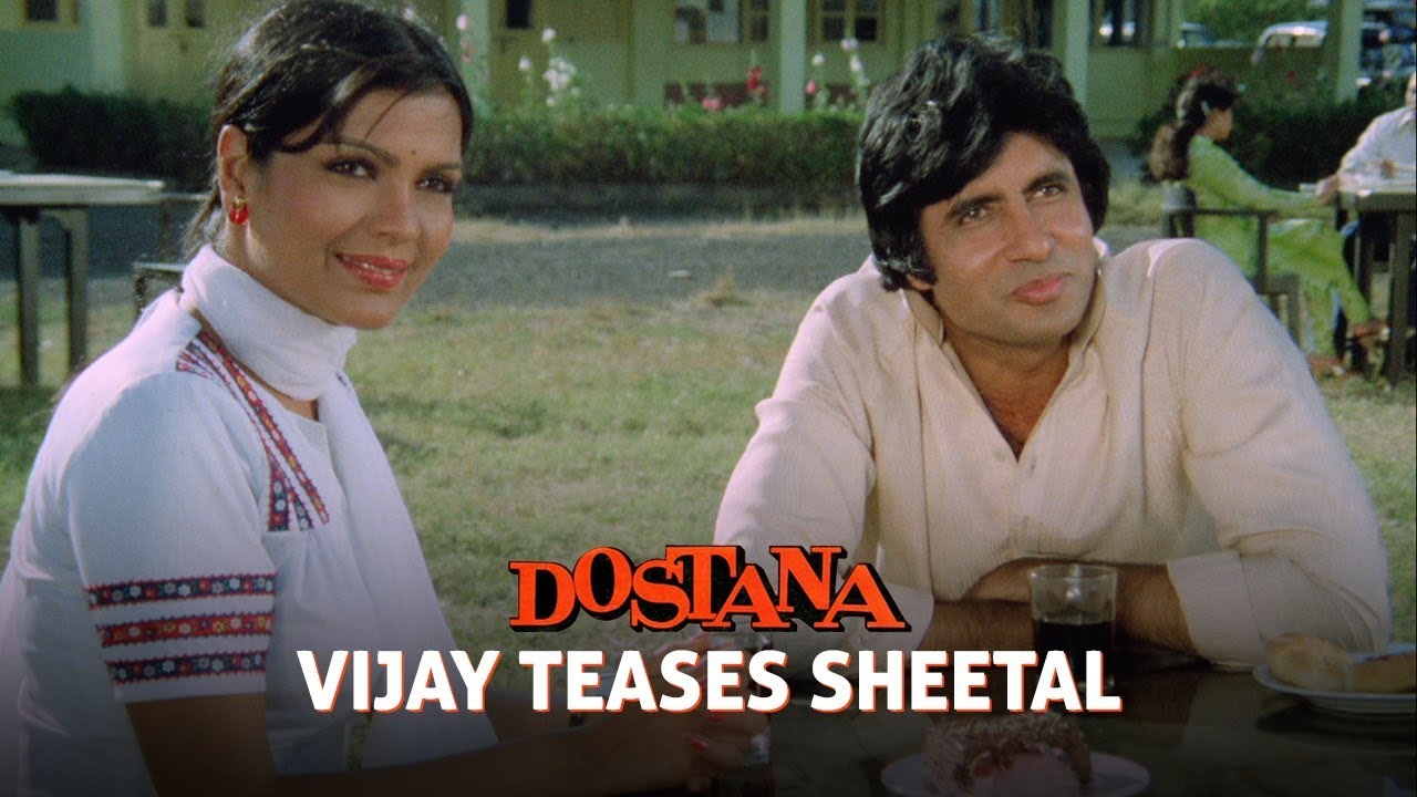 Vijay teases Sheetal | Dostana (1980) | Amitabh Bachchan, Shatrughan Sinha, Zeenat Aman