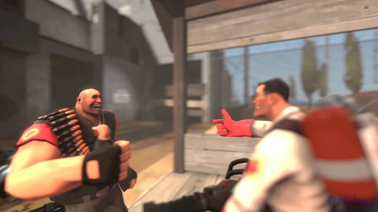 Heavy and The Medic Happy Together (SFM)